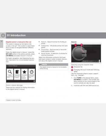 volvo v70 2016 owners manual rhd&lhd